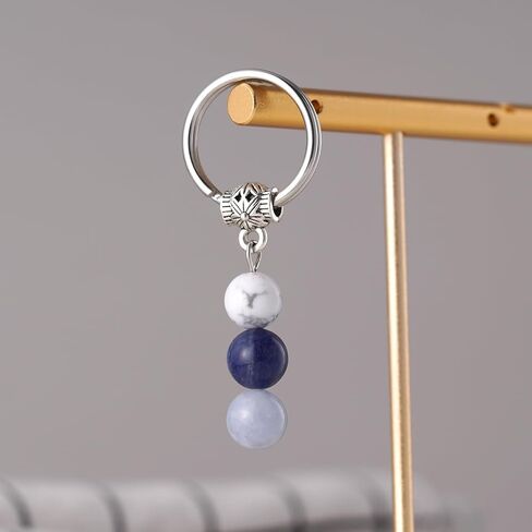 Kvekstio Crystal Keyring for Women, Good Luck Gift, Self Love, Uplifting Daily Remind, Relief Stress Anxiety Recovery Gift in Kuwait