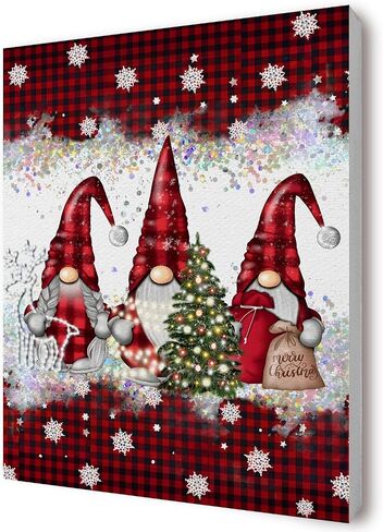 Snowman Wall Decor, Christmas Wall Decor, Black Snowman Wall Art Prints, Winter Wall Art Decor, Christmas Wall Decorations for Home Office Living Room Bedroom, 11x14 Inches Framed in Saudi Arabia