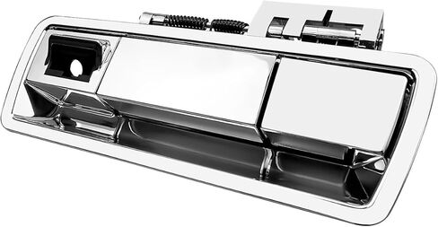 مقبض الباب الخلفي متوافق مع Nissan Armada 2004-2015، مقبض الباب الخلفي يحل محل 90606-ZZ90E 90606-ZQ78A، مقبض الباب الخلفي الخارجي مع فتحة الكاميرا فضي in Kuwait