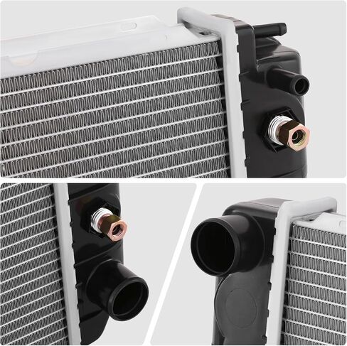 DNA MOTORING OE Style 2-Row Style Aluminum Cooling Radiator Compatible with 94-00 Chevy GMC C/K 2500 3500 6.5L Diesel, OEM-RA-1523 in Saudi Arabia