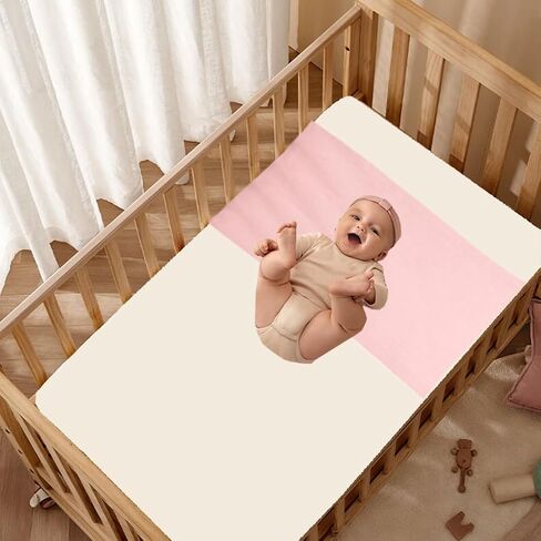 ملاءة سرير أطفال من حرير التوت بنسبة 100% من Cozysilk لشعر الطفل، سرير أطفال حريري 22 Momme من أجل البقع الصلعاء للأطفال، غطاء سرير حريري ناعم وآمن للاستخدام اليومي (شامبانيا) in Kuwait