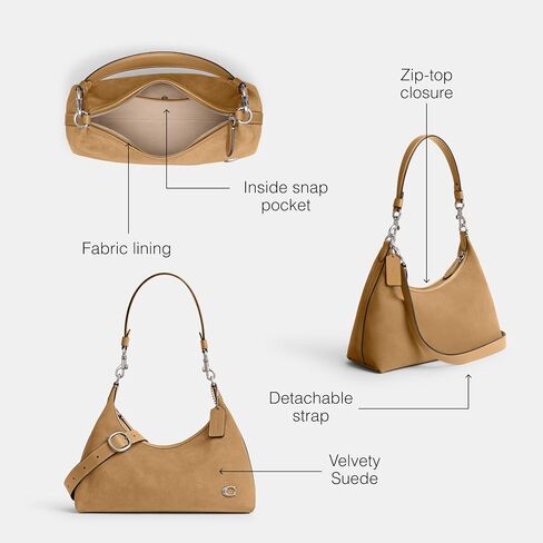 COACH Juliet Shoulder Bag, LH/Ruby in Saudi Arabia