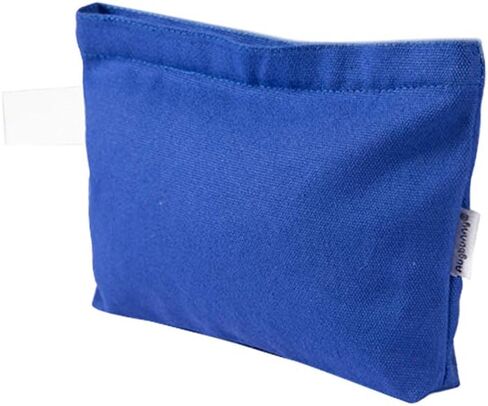 حقيبة مكياج بسحاب من القماش القطني متعددة الأغراض، عبوة من 4 قطع in Kuwait