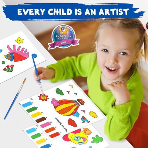 Paint with Water Books for Toddlers: 3 Pack Mess Free Watercolor Painting Paper for Kids Ages 3 4 5 6 7 8, Art Craft Gift for Girls Boys Birthday Holiday Toy Gift Travel Activities Stocking Stuffers in Saudi Arabia