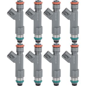 8 Pcs SCITOO 8 Holes Fuel Injectors Fit for 2011 for Ford for E-150, 2011 for Ford for E-250,2012 for Ford for E-150, 2012 for Ford for E-250, 2013 for Ford for E-150, 2013 for Ford for E-250 FJ1134