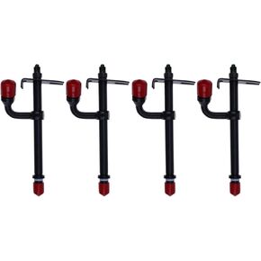 AR89564 SE501109 AR89563 Fuel Injector 4-Pack for John Deere 1520 1530 1630 1750 1850 2020 2030 2150 1020 1040 1140 1350 1420 2350 3050 840 Tractor