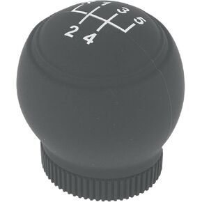 1 Pc Universal Gear Shift Knob Cover Anti-slip 6x5cm/2.36"x1.97" Stick Shifting Handle Protector Manual Grey Silicone