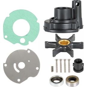 Water Pump Impeller Repair Kit Repair Package Replacement for 382296 Johnson Evinrude Outboard 1964-1973 9.5hp 1958-1963 10hp