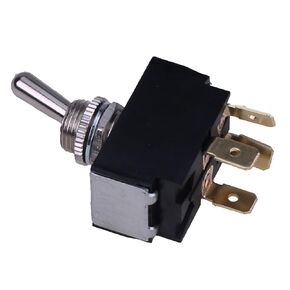 JZGRDN DPST 4 Pin 2 Position Heavy Duty Toggle Switch 8956K648 1604830 16-04830 577.75604 57775604 Compatible with Peterbilt 330 335 340 348 357 359 362 377 378 379 385