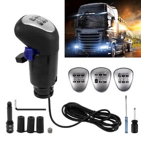 RYANSTAR RACING USB Truck Simulator Shifter Knob - Compatible with Logitech, Thrustmaster, Fanatec, and More for ATS & ETS2