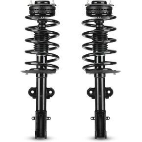 Front Pair Complete Struts Coil Spring Assembly Shock Absorbers 471128L 471128R Compatible with 2011-2016 Chrysler Town & Country, 2011-2019 Dodge Grand Caravan, 2011-2014 Routan 3.6L V6