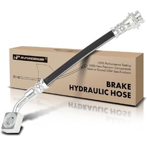 A-Premium Rear Passenger Brake Hydraulic Hose Compatible with Select Chevy and GMC Models - Colorado/Canyon 2015 2016 2017 2018 2019 - Replace# 1761875