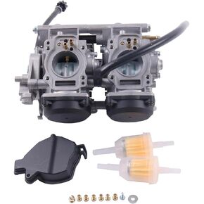 Carburetor 15003-1755 15003-0095 Compatible with Kawasaki Prairie 650 KVF650 Brute Force 650 KVF650D