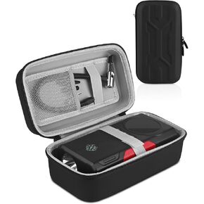 Tire Inflator Case for Airmoto/Skight/LOLSSA/Teffim/Hafuloky/Frarome/ILTIDE, Portable Carrying Air Compressor Case Compatible 120/150 / 180 PSI, Car Air Pump Storage Holder Box