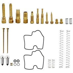 WFLNHB 2PCS Carburetor Repair Kits Carb Replacement for Kawasaki Brute Force KVF750 2005-2007