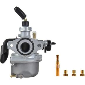 NIBBI Motorcycle Carburetor 18mm 50CC 70CC 90CC Carburetor PEZ18 With Carburetor Jets Fit YAMAHA KAWASAKI SUZUKI Apollo Dirt Bike Mini Bike SSR TTR KYMCO SYM TAOTAO GY6 Scooter Moped