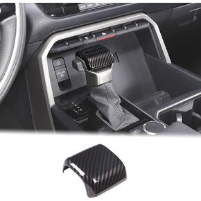 Aunginsy Shifter Gear Hand Brake Trim Cover Compatible with Toyota Tundra/Sequoia 2022-2024 Tacoma 2024 Car Center Console Gear Shift Head Protection Cover Automatic Gear Shift Knob Cover Accessories