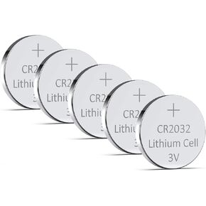 Cadillac 16259819 Keyless Entry Remote Battery CR2032 Battery - 5 Pack