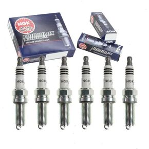 6 pc NGK Iridium IX Spark Plugs compatible with Kia Sorento 3.3L 3.5L V6 2011-2020