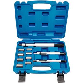 11PCS Universal Clutch Alignment Tool Kit, Heavy Duty Metric Clutch Plate Alignment Tools with 3 Spindles, Clutch Centering Tool Set for Clutch Disc Alignment, Flywheel Pilot Hole Tool