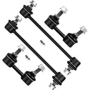 SCITOO 4pcs Suspension Kit Front And Rear Sway Bar Link Fit 1995-1996 For Toyota Avalon 1992-1996 For Toyota Camry For Lexus ES300