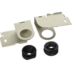 Mishimoto MMRS-MUS-97 Aluminum Radiator Stay Compatible With Ford Mustang 1997-2004 Silver