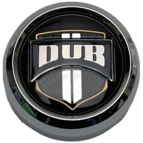 Dub Wheels 1003-08-04 Push in Chrome Wheel Center Cap