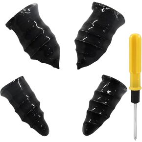 70 قطعة من مسامير إصلاح الإطارات من Hitefu، مسامير إصلاح الإطارات المطاطية السوداء، سدادات الإطارات، أداة سريعة لإصلاح الإطارات بالخدمة الذاتية مع مفك براغي لشاحنة جرار السيارات والدراجات النارية (35 S+35 L) in Kuwait