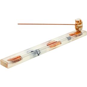Incense Holder for Sticks, Cute Monkey Incense Burner 10 Inches