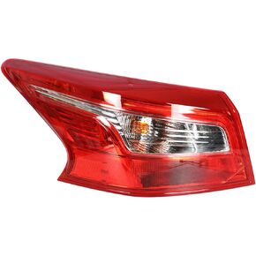 labwork Driver Side Tail Light Replacement for 2016 2017 2018 Nissan Sentra Rear Tail Light Brake Lamp Assembly NI2804108 265553YU0A LH Left Side