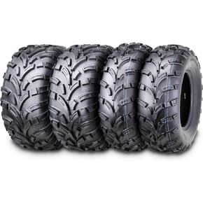 WANDA Set of 4 ATV tires 25x8-12 & 25x11-12 for 06-13 Polaris SPORTSMAN 450/500