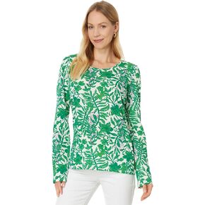 Lilly Pulitzer Women's Etta Scoop-Neck Long Sleeve