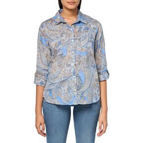 Tommy Hilfiger Women's Sportswear Roll Tab Top