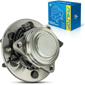 PHILTOP 515159 RWD Front Wheel Hub Assembly Fit for Chevrolet Silverado 1500 2014-2018, Chevrolet Tahoe 2015-2020, GMC Sierra 1500 2014-2018, 6 Lugs Wheel Hub Bearings W/ABS