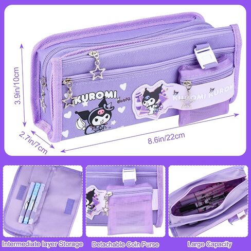 Including Include Stationery Bag Pen Stickers Notebook ID Card Sticky Note Ruler Tote Bag Keychain,Kawaii Stationery Set Back to School Present,Cute School Supplies Present Set, (Pink) in Saudi Arabia
