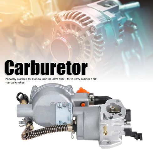 المزدوج الوقود المكربن ​​LPG NG تحويل عدة لمولد البنزين المحمولة 2KW GX160 168F GX200 170F المكربن ​​هاربور مولد الشحن المحركات in Saudi Arabia