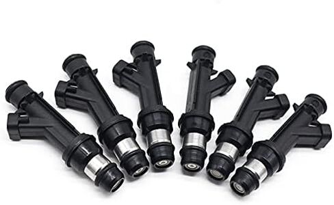 25313185 25317671 6 قطعة فوهة حقن الوقود FJ319-E 832-11178-E متوافق مع 02-04 Buic-k Chev-y Oldsmobile GMC Isuz-u 4.2L L6 in Kuwait