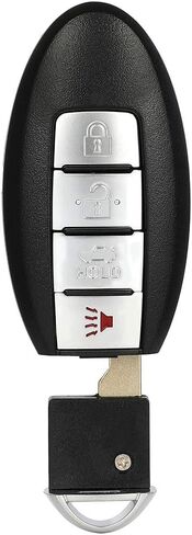 SCITOO 1 PC Key Fob Shell Case Keyless Entry Remote Control Fits 2010-2012 for Infiniti FX35 2013 for Infiniti FX37 2007-2012 for Nissan Altima 09-14 for Nissan Maxima (FCC KR55WK48903) 4 Buttons in Saudi Arabia