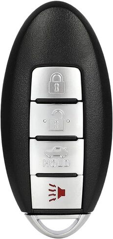 SCITOO 1 PC Key Fob Shell Case Keyless Entry Remote Control Fits 2010-2012 for Infiniti FX35 2013 for Infiniti FX37 2007-2012 for Nissan Altima 09-14 for Nissan Maxima (FCC KR55WK48903) 4 Buttons in Saudi Arabia