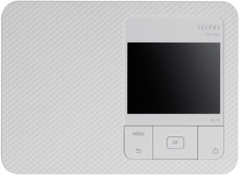Canon SELPHY CP1500 Compact Photo Printer | Black with 2 x KP-108IN Color Ink and Paper Set (3 Items) in Saudi Arabia