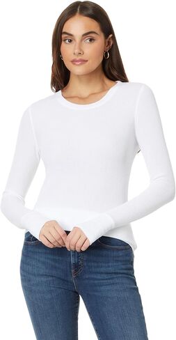 Mod-o-doc Women's Long Sleeve Crew Neck Tee with Thumbhole in Saudi Arabia
