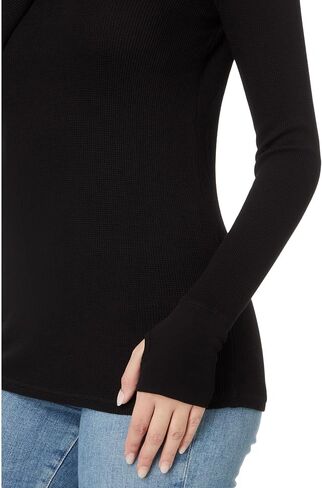 Mod-o-doc Women's Long Sleeve Crew Neck Tee with Thumbhole in Saudi Arabia