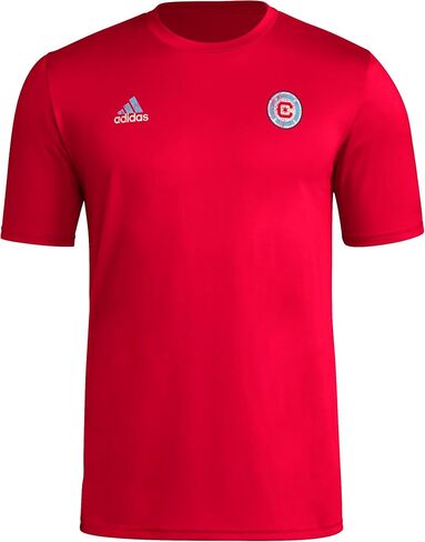 adidas Men's Chicago Fire Short Sleeve Pre-Game T-Shirt in Saudi Arabia