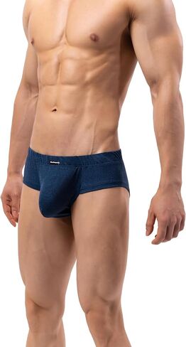 Men's Moisture-Wicking Stretch Cotton Briefs Sexy Cheeky Low Rise Men modal Underwear in Kuwait