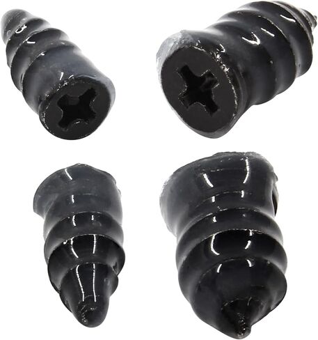Hitefu 70PCS Tire Repair Nails, Black Rubber Tire Repair Screws Tire Plugs, Fast Tool Self-Service Tire Repair Nail with a Screwdriver for Auto Car Motorcycle Tractor Truck (35 S+35 L) in Saudi Arabia