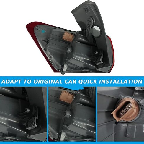Tail Light Assembly Right Passenger Side for 2018-2020 Chevy Equinox Halogen Rear Brake Lamp, Replaces OEM GM2805132 19418087 in Saudi Arabia