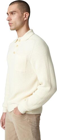 Joe's Men's Polo Long Sleeve Sweater in Saudi Arabia