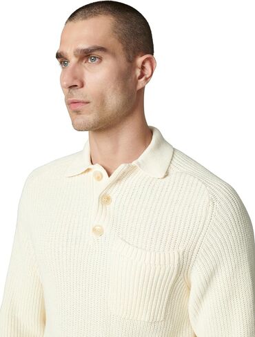 Joe's Men's Polo Long Sleeve Sweater in Saudi Arabia
