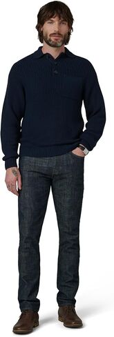 Joe's Men's Polo Long Sleeve Sweater in Saudi Arabia