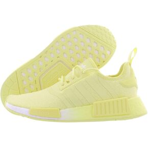 adidas Originals NMD R1 Womens Shoes Size 7, Color: Lime Yellow/White
